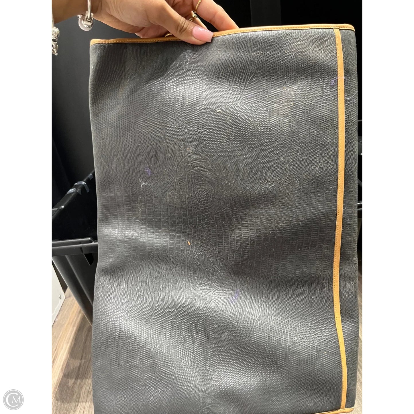 Handbag Designer By Mark Cross, Size: Large