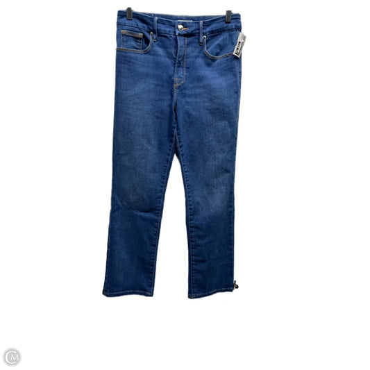 Jeans Skinny By Good American In Blue, Size: 8
