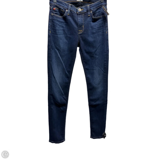 Jeans Skinny By Hudson In Blue Denim, Size: 6