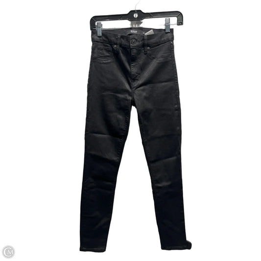 Jeans Skinny By Hudson In Black Denim, Size: 2