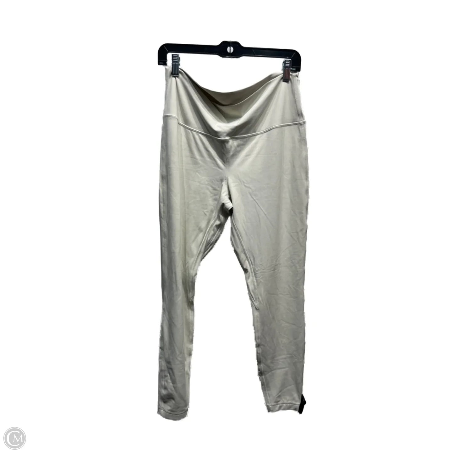 Athletic Leggings By Lululemon In Cream, Size: 10