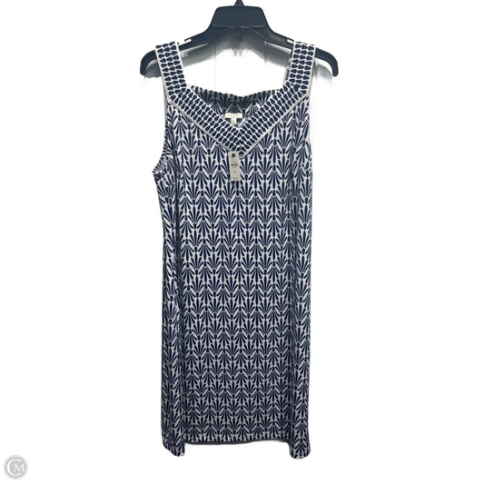 Dress Casual Short By Talbots In Blue & White, Size: Lp