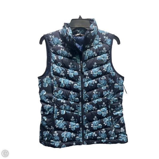 Vest Puffer & Quilted By The North Face In Blue, Size: M