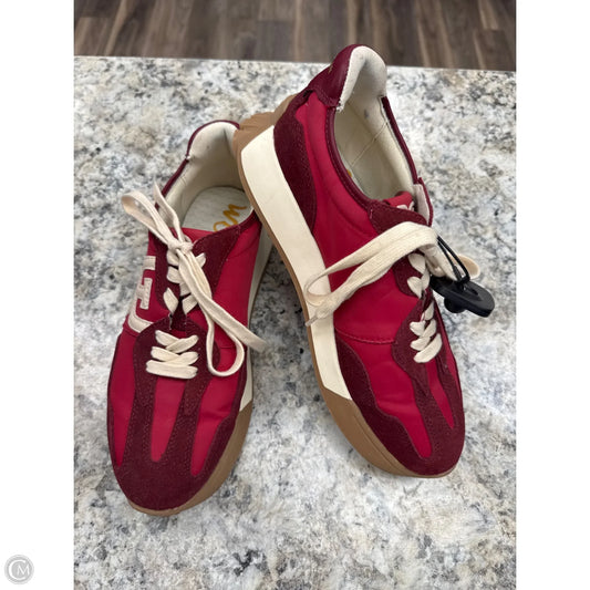 Shoes Sneakers By Sam Edelman In Red, Size: 8.5