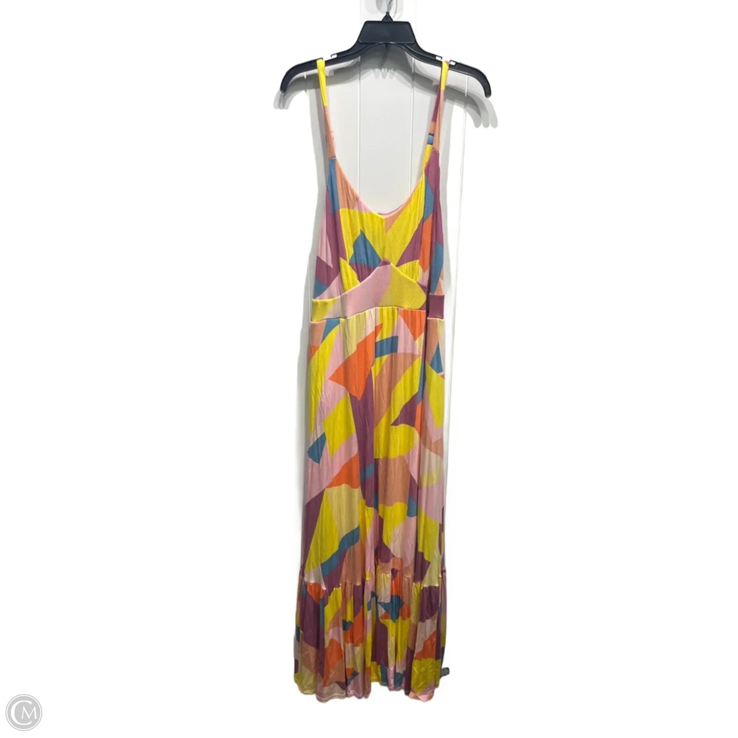 Dress Casual Maxi By Torrid In Purple & Yellow, Size: 1x