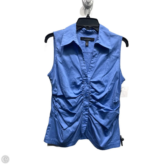 Top Sleeveless By White House Black Market In Blue, Size: 10