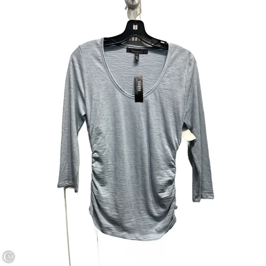Top Long Sleeve By White House Black Market In Blue, Size: S