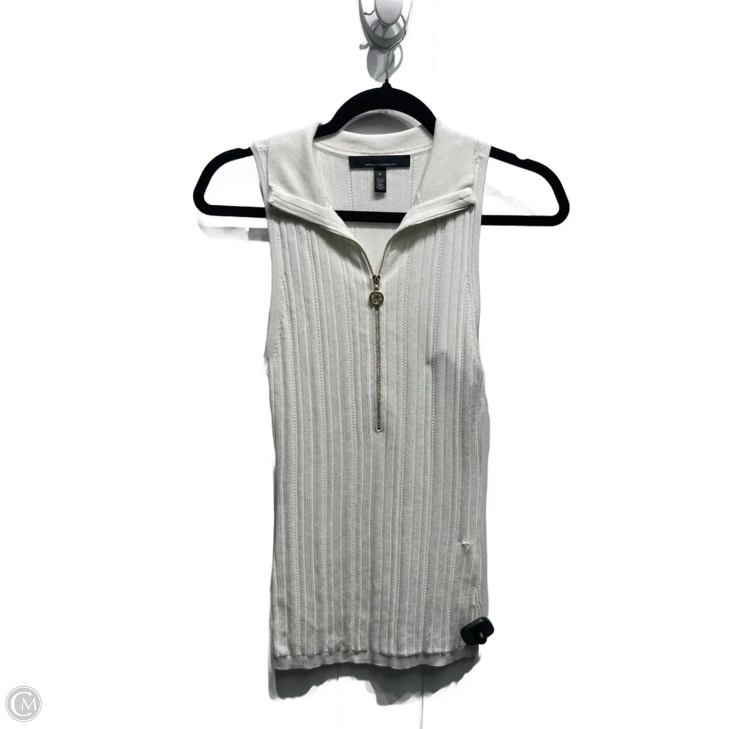Top Sleeveless By White House Black Market In White, Size: S