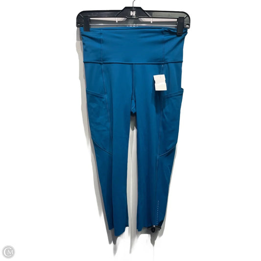 Athletic Leggings By Lululemon In Green, Size: 4