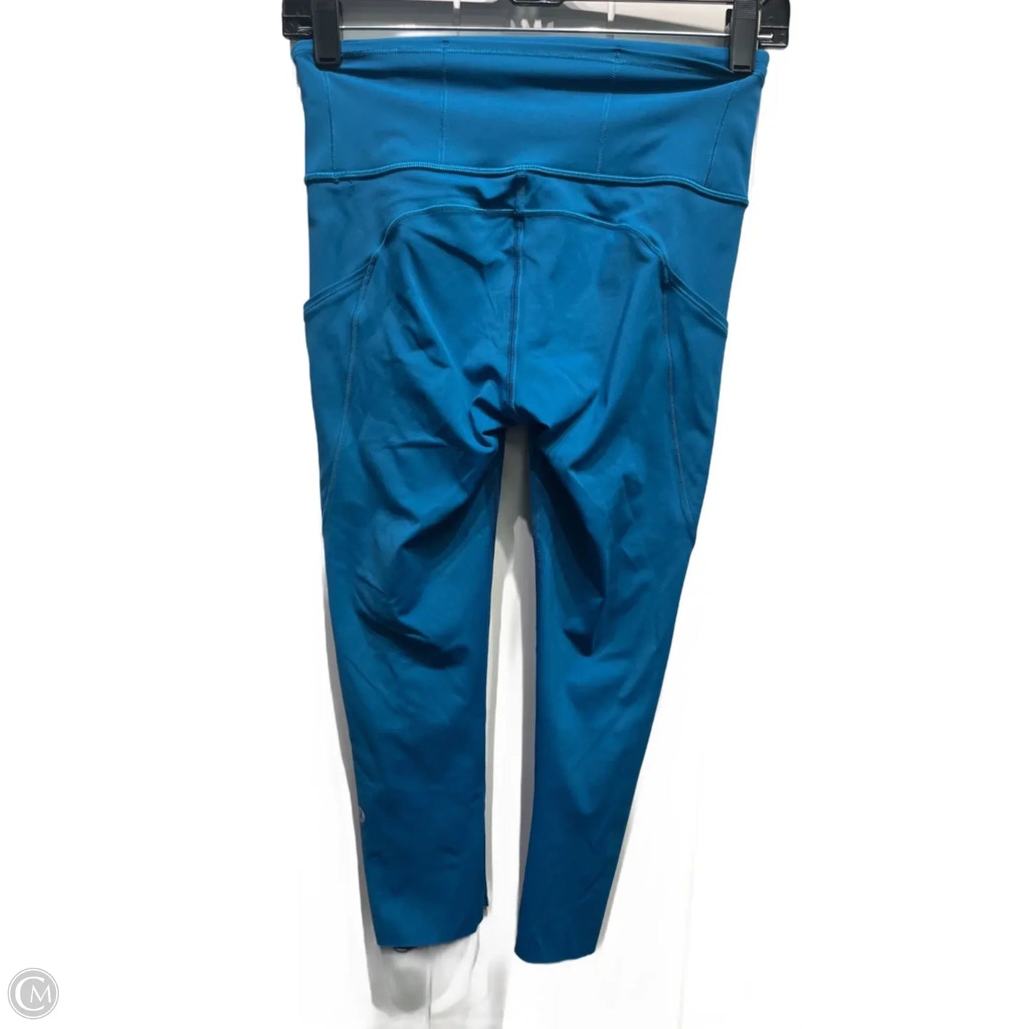 Athletic Leggings By Lululemon In Green, Size: 4