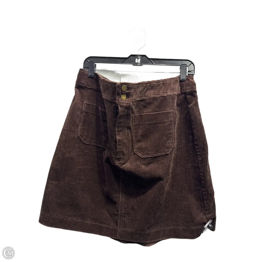 Skirt Mini & Short By Loft In Brown, Size: 14