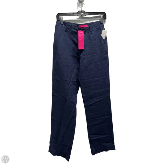 Pants Designer By Lilly Pulitzer In Navy, Size: Xxs