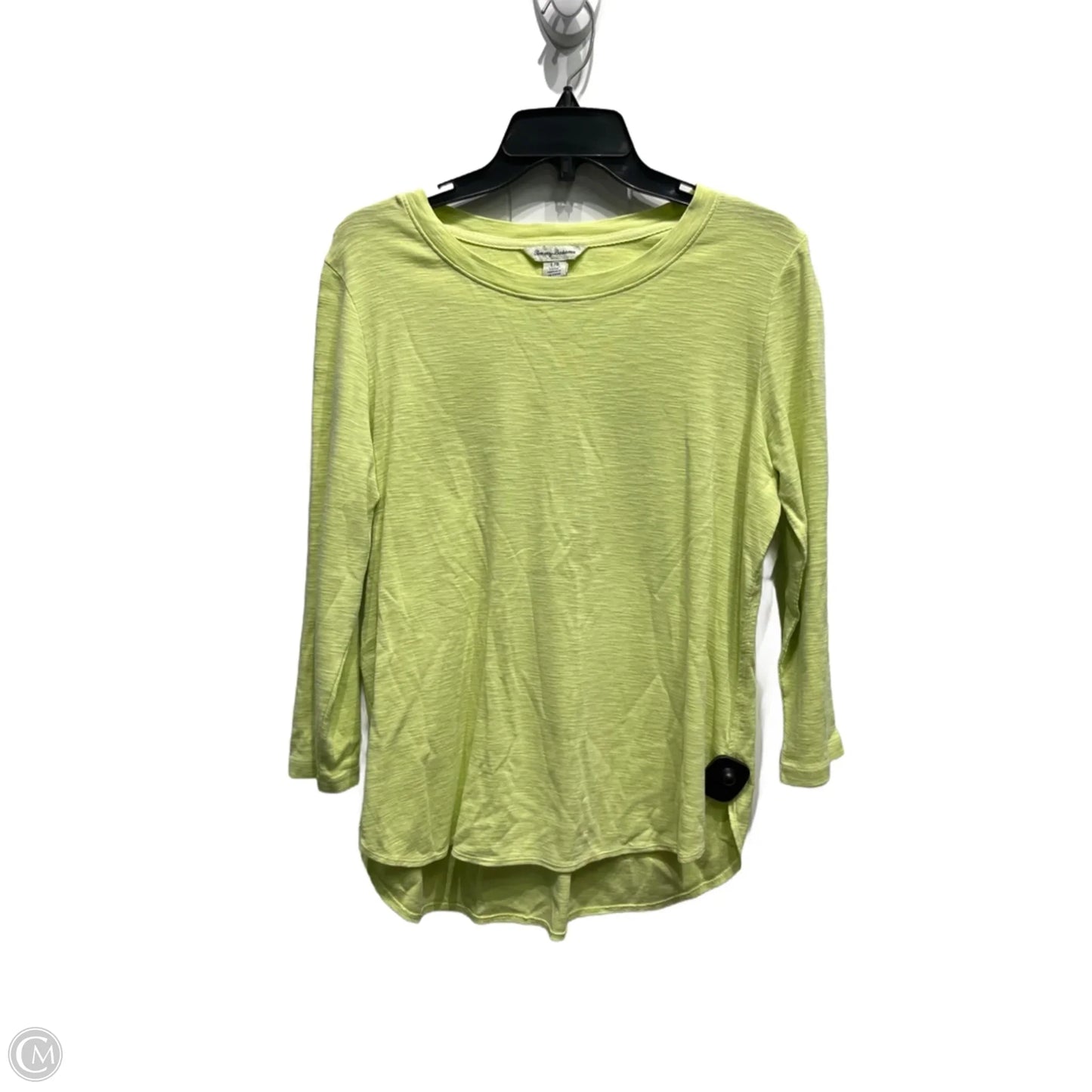 Top Long Sleeve By Tommy Bahama In Green, Size: L