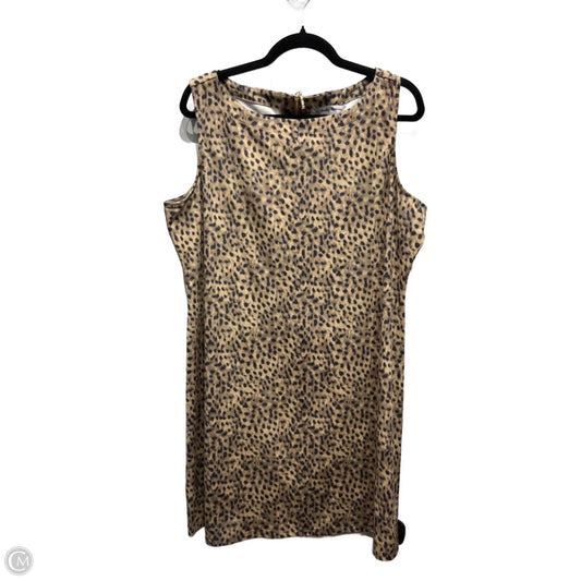 Dress Casual Short By Tommy Bahama In Black & Tan, Size: Xl