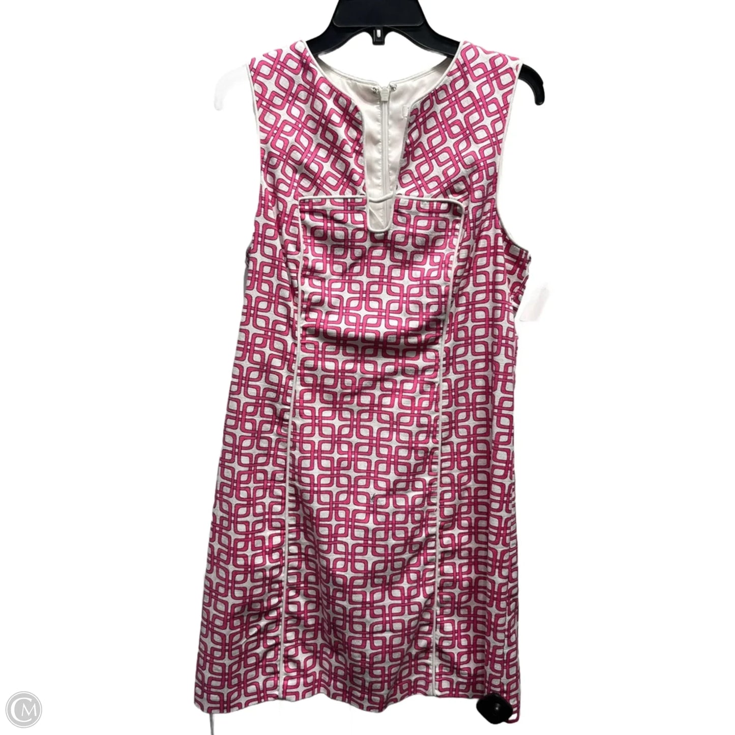 Dress Work By Trina Turk In Pink & White, Size: 10