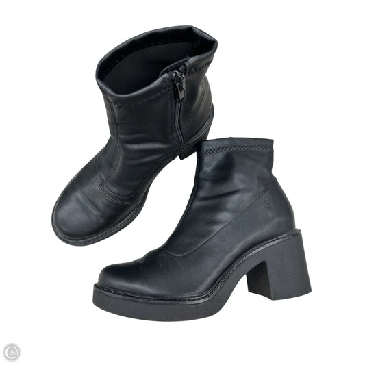 Boots Ankle Heels By Life Stride In Black, Size: 5