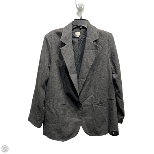 Blazer By A New Day In Grey, Size: Xxl