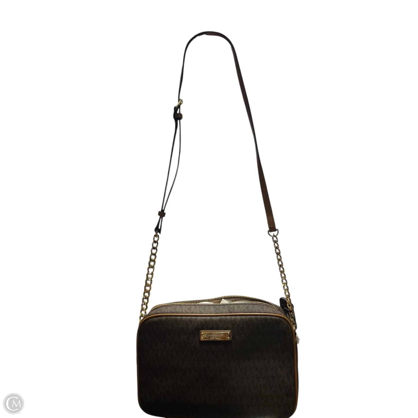 Crossbody Designer By Michael Kors, Size: Medium