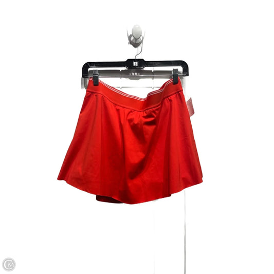 Athletic Skort By Athleta In Red, Size: L