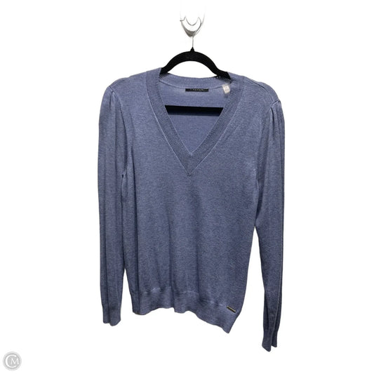 Sweater By Tahari In Blue, Size: S
