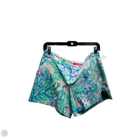 Skirt Designer By Lilly Pulitzer In Blue & Green, Size: 10