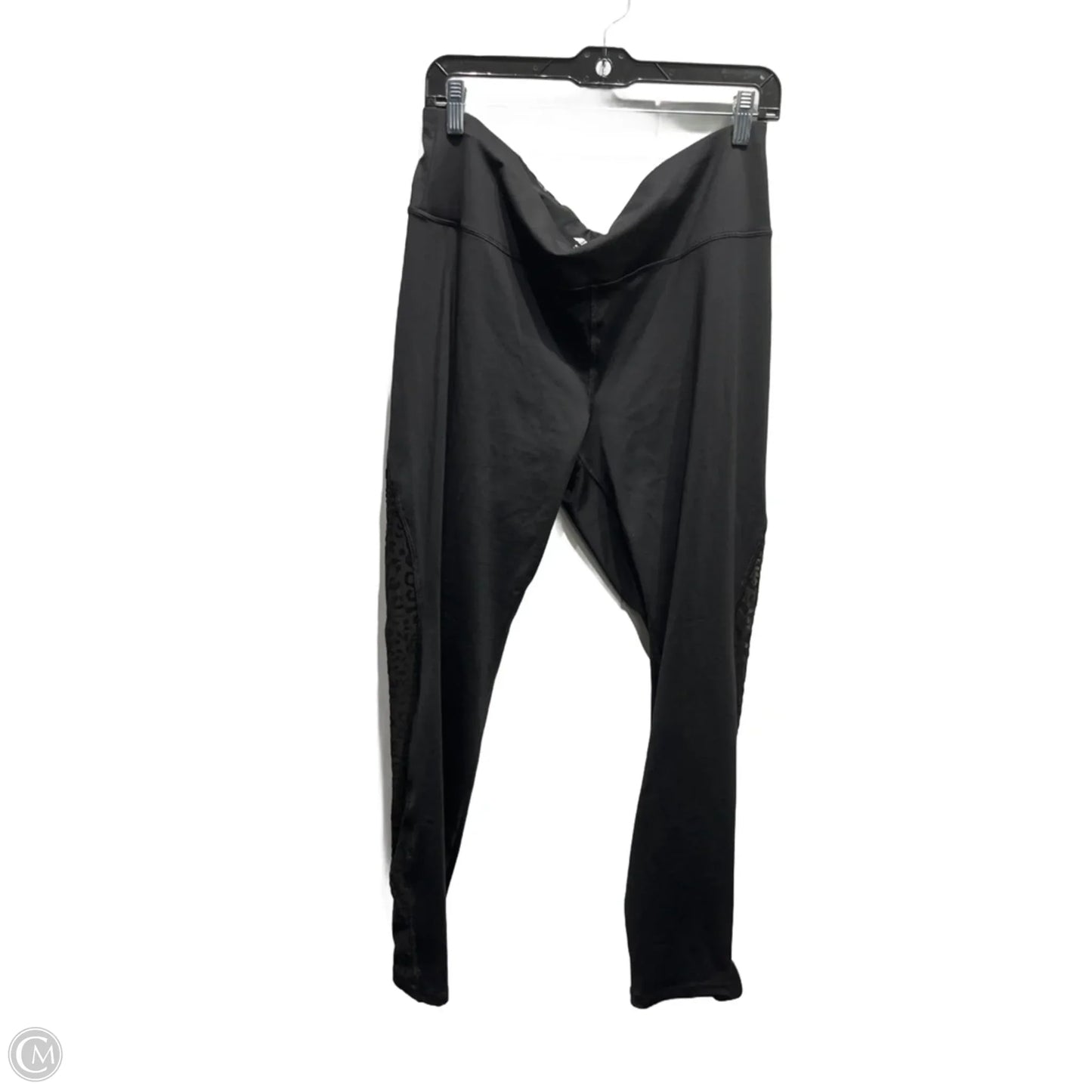 Athletic Leggings By Avia In Black, Size: 20