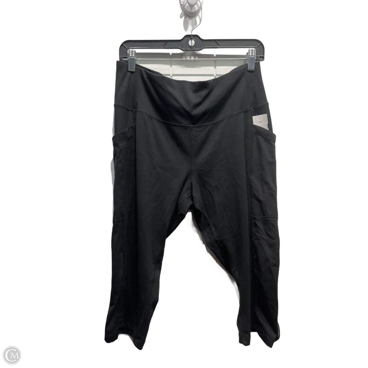Athletic Capris By 32 Degrees In Black, Size: Xl