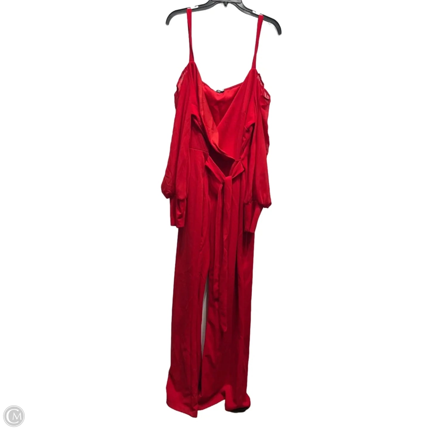 Jumpsuit By Fashion Nova In Red, Size: 3x