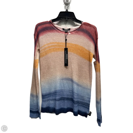 Sweater By Charlie B In Orange & Red, Size: Xs