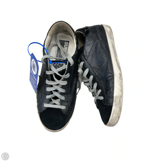 Shoes Luxury Designer By Golden Goose In Black, Size: 8