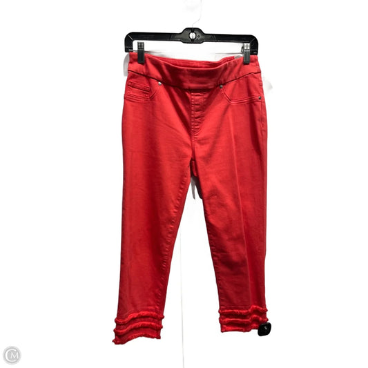 Capris By Chicos In Red, Size: 2