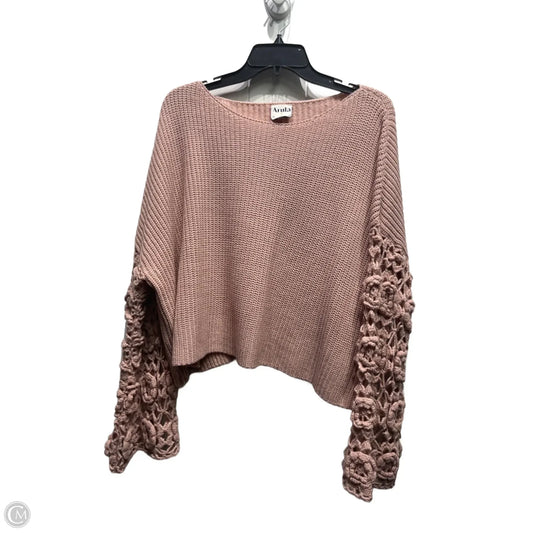Sweater By Arula In Mauve, Size: L
