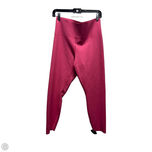 Athletic Leggings By Lululemon In Pink, Size: 12