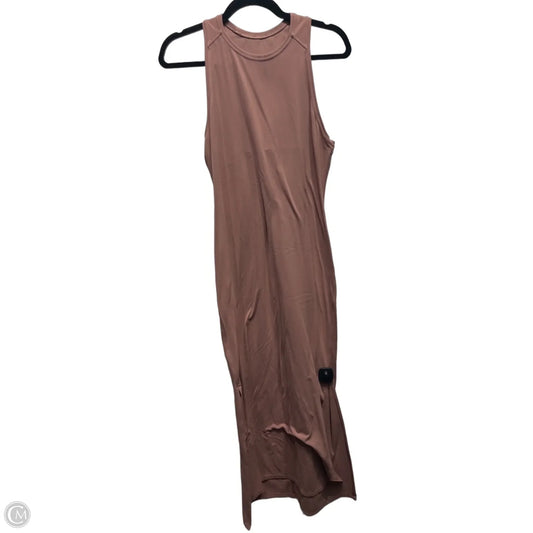 Dress Casual Maxi By Lululemon In Mauve, Size: L