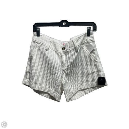 Shorts Designer By Lilly Pulitzer In White, Size: 2