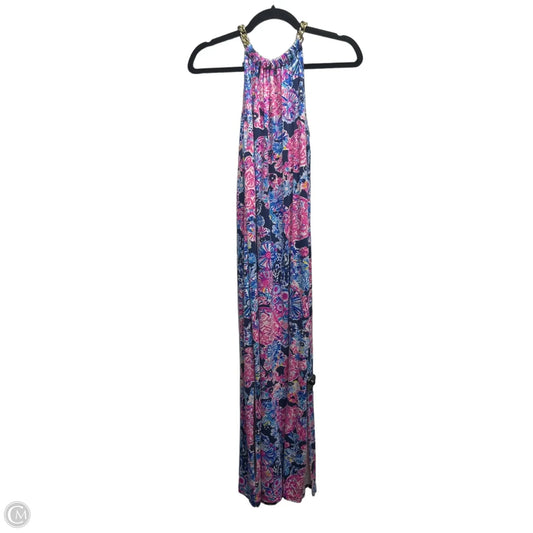 Dress Designer By Lilly Pulitzer In Blue & Pink, Size: Xs