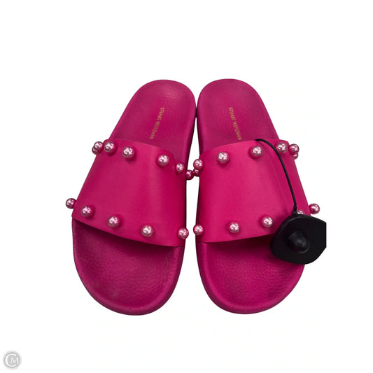 Sandals Designer By Stuart Weitzman In Pink, Size: 6