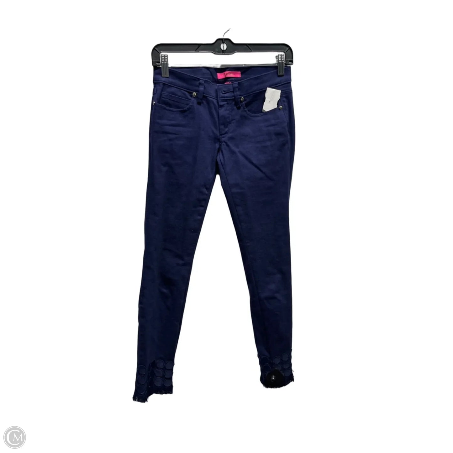 Pants Designer By Lilly Pulitzer In Navy, Size: 0