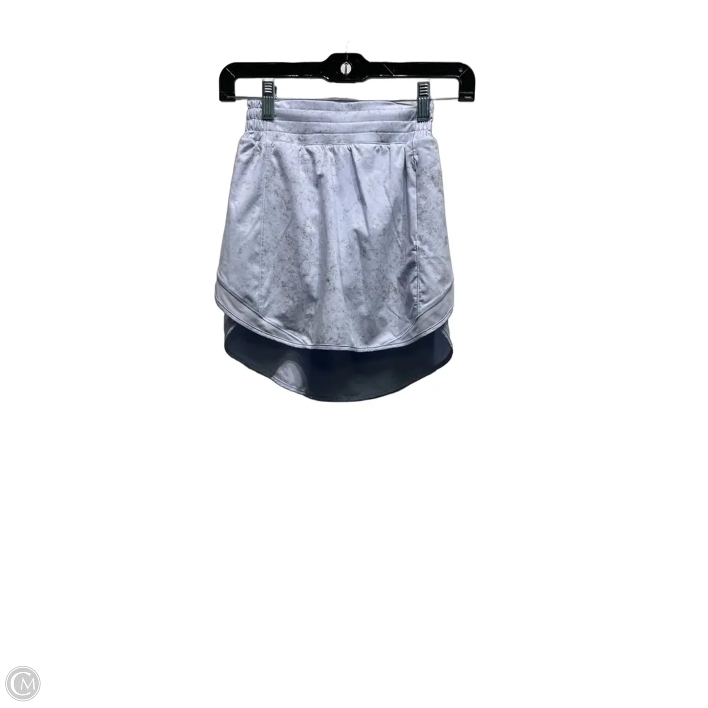 Athletic Skort By Lululemon In Blue, Size: 2