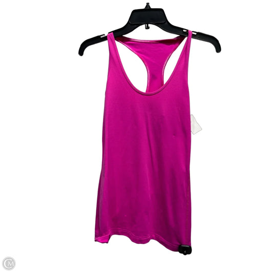 Athletic Tank Top By Lululemon In Pink, Size: L