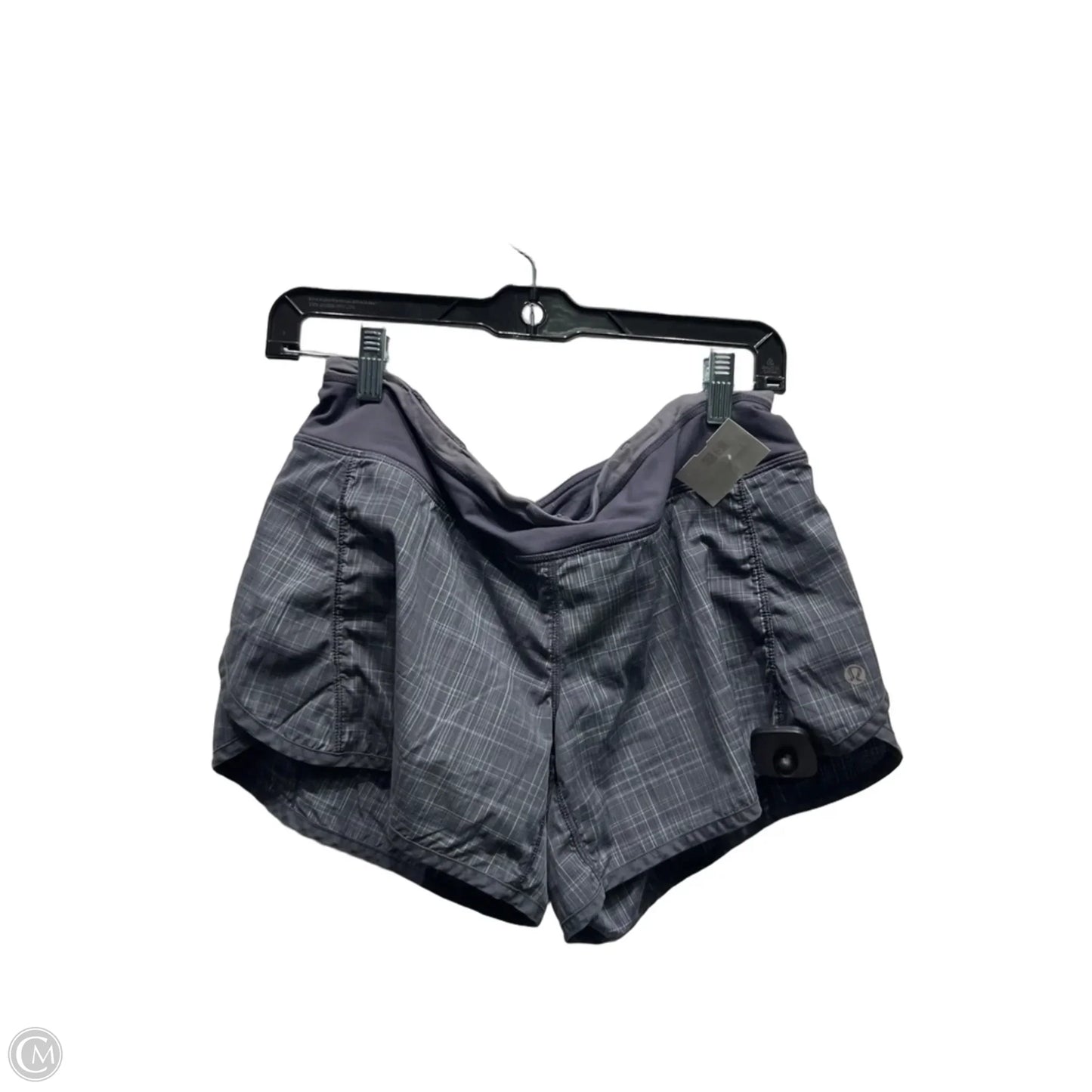Athletic Shorts By Lululemon In Grey, Size: 8
