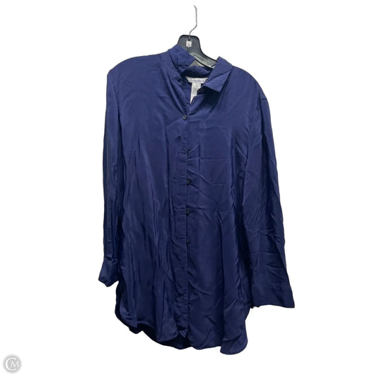 Tunic Long Sleeve By Tommy Bahama In Navy, Size: S