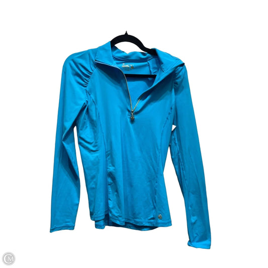 Top Long Sleeve Designer By Lilly Pulitzer In Blue, Size: S