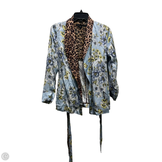 Blazer By White House Black Market In Blue & Brown, Size: Xsp