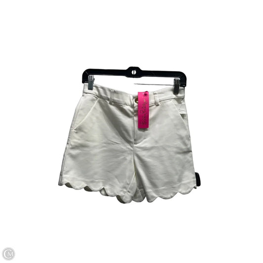 Shorts Designer By Lilly Pulitzer In White, Size: 2