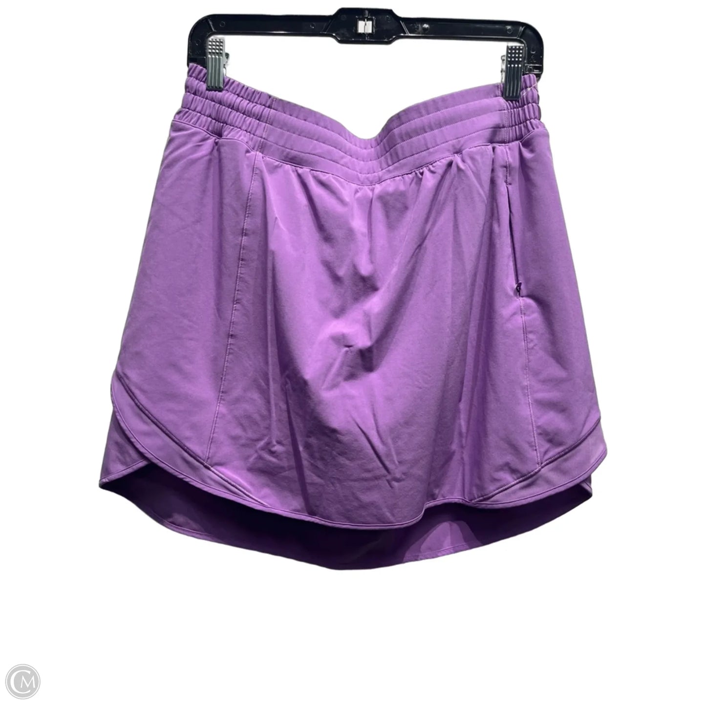 Athletic Skort By Lululemon In Purple, Size: 12