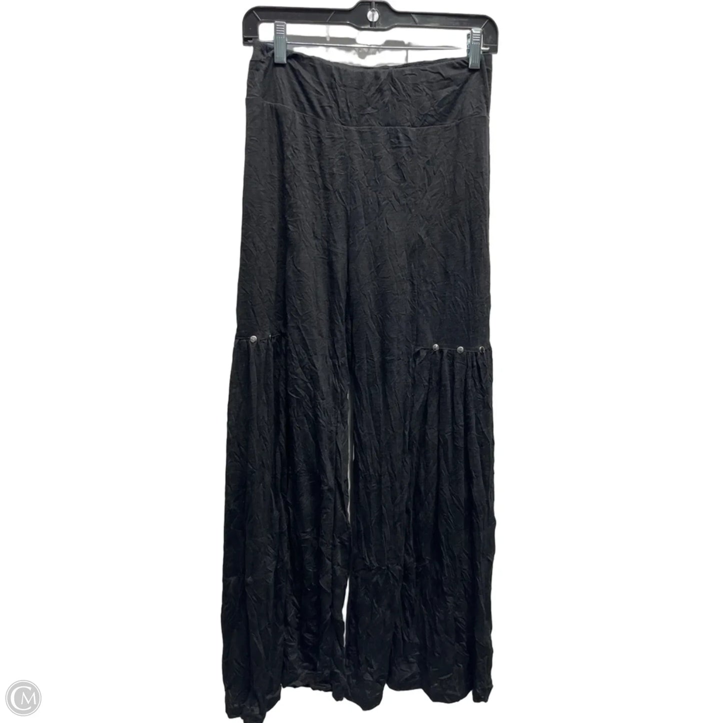 Pants Wide Leg By CARINE In Black, Size: S