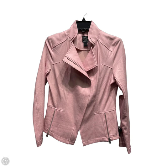 Jacket Moto By Clara Sun Woo In Pink, Size: Xs