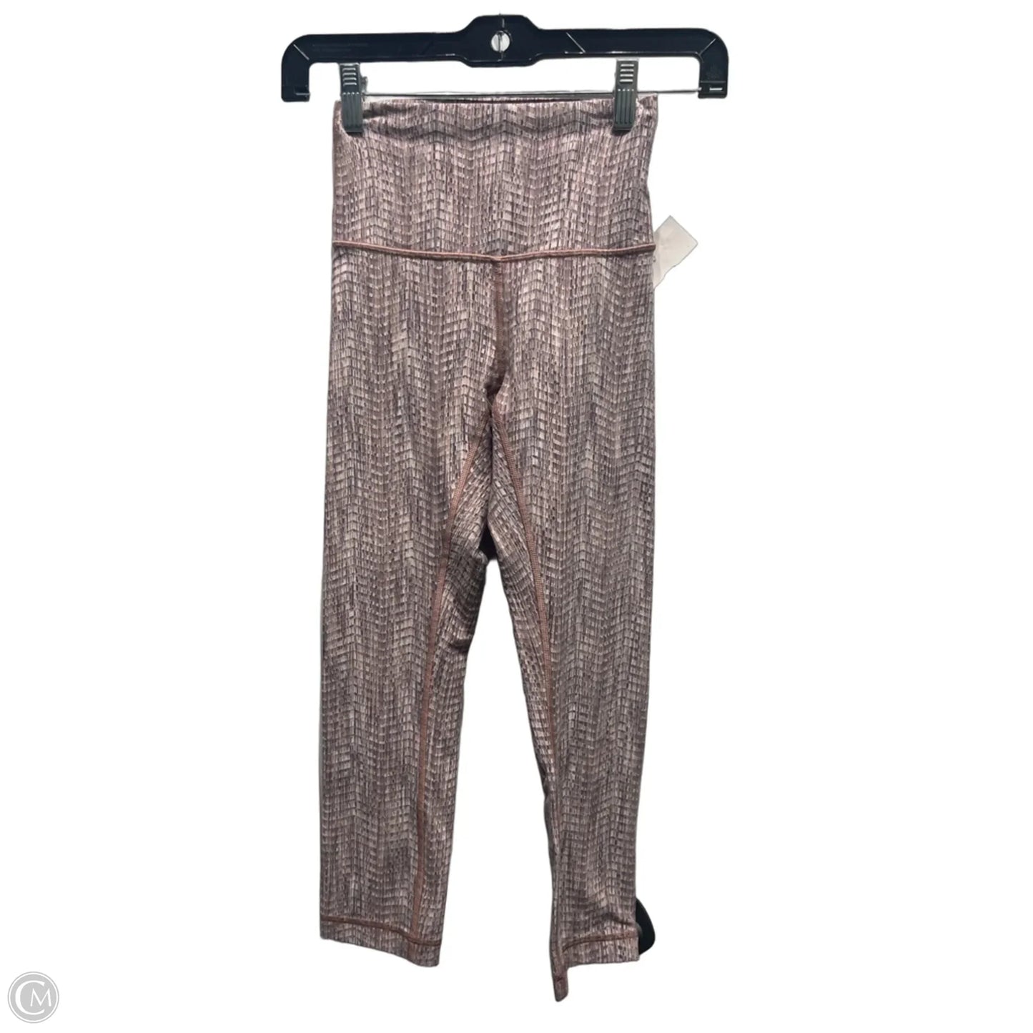 Athletic Leggings By Lululemon In Mauve, Size: S