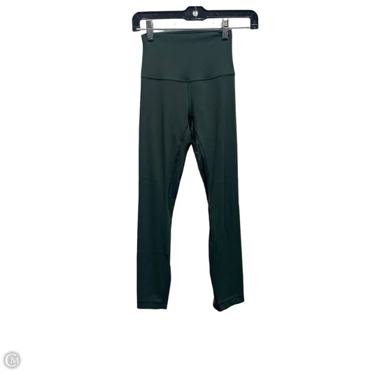 Athletic Leggings By Lululemon In Green, Size: S